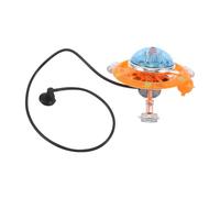 DIKACA Décoration Aquarium UFO Orange avec Fonction Aération Compatible Pompe à Ornement Paysage pour Bassin Eau Design Alien Silencieux et Facile à Installer Décor Aquatique Original
