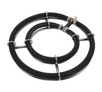 DIKACA Diffuseur d'air Rond pour Aquarium en Acier Inoxydable 25 CM Double Anneau Bulleur d'Oxygène Nano pour Bassin et Aquarium Accessoire Pompe à Bulles Hydroponique Silencieux