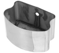 DIKACA Embout de Main Courante en Acier Inoxydable Bouchon de Tube en PVC Embout de Protection pour Rampe D’Escalier 1 Pièce Adapté aux Accessoires de Main Courante et Tubes de