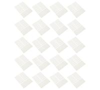 DIKACA Entretoises Invisibles en Silicone pour Bagues Larges Lot de 20 Feuilles Transparentes 12X82 CM Ajusteur de Taille Discret et Flexible Protège-Bague Confortable pour Usage