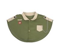 DIKACA Épaulière Anti-griffures pour Oiseaux Cockatiel et Conure, Tissu Lavable Sangle Réglable, Protection D'épaule pour Entraînement et Interaction Quotidienne