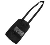 DIKACA Étui à Passeport de Voyage en Tissu Oxford avec Sangle Collier et Compartiments Multiples pour Femme