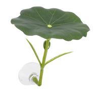 DIKACA Feuille de Lotus Artificielle Grosse pour Poisson Betta, Lit et Cachette Flottante pour Aquarium, Feuille de Repos Confortable et Résistante, Décoration Naturelle pour Aquarium