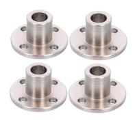 DIKACA Flange Shaft Coupling High Hardness Rigid Metal Guide Shaft Support For Heavy Load Machinery Precise Vibration And Noise Reduction Easy Installation Compatible With Industrial