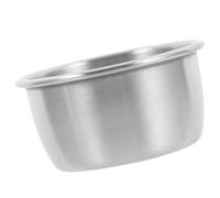 DIKACA Gamelle Métallique pour Reptiles 40 ML en Acier Inoxydable 304, Bol à Nourriture et Distributeur d'eau pour Terrarium, Accessoire pour Gecko, Lézard et Dragon Barbu