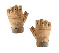 DIKACA Gants Tactiques Demi-Doigts Antidérapants pour Cyclisme et Sports de Plein Extensible Résistance à Protection pour Entraînement et Activités Extérieures