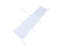 DIKACA Gouttière Étanche pour Tente 4,5 M Transparente, Largeur 45 Cm, Canal de Drainage Renforcé, Accessoire de Toiture pour Évacuation des Eaux Pluviales de Tonnelle et Canopée