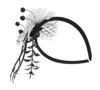 DIKACA Headband Halloween avec Fleurs et Squelette Accessoire de Costume pour Adultes et Garçon Fille Prop Performant pour Fêtes et Cosplay