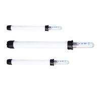 DIKACA Indicateur de Niveau D'eau pour Plantes en Pot 3pcs, Jauge en Plastique Blanc, Indicateur d'Humidité des Plantes pour Jardinage