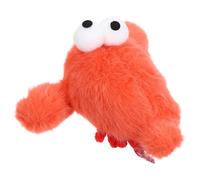 DIKACA Jouet Interactif Homard Peluche pour Chiots Jouet de Dentition à Mâcher Peluche Douce de Style Réaliste pour Jeux Intérieurs