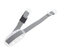 DIKACA Jugulaire de Casque de Sécurité Réglable Blanche Chaîne de Protection Résistante Compatible Casques de Chantier Mentonnière Pratique pour Maintien en Environnement Professionnel