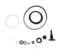 DIKACA Kit Réparation Cric Vertical 10 Tonnes, 17 Joints en Plastique Solide, Pompe à Carburant Manuelle, Soupape de Retour Anti-poussière et Bille Acier, Accessoire Transfert Carburant