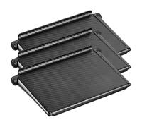 DIKACA Lot de 3 Supports de Rangement Universels pour Écran TV, Étagères en Plastique Multifonctions pour Routeur, Boîtier et Télécommande, Support Pratique et Stable pour Bureau ou