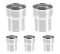 DIKACA Lot de 5 Capuchons Magnétron Universels en Fer Argenté, Accessoires de Remplacement pour Four à Micro-ondes, Pièces Détachées Solide pour Cuisson et Réparation Micro-ondes