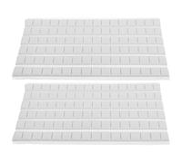 DIKACA Lot Pâte Adhésive Blanche pour Affiches Mastic Non Endommageant pour Accrocher Cadres et Décorations Murales Usage Polyvalent Maison Bureau et École