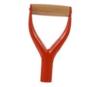 DIKACA Manche Pelle Bois Ergonomique Y Poignée de Rechange Robuste pour Fourche et Bêche Installation Facile Confortable pour Jardinage