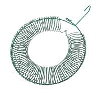 DIKACA Mangeoire à Oiseaux Suspendue Fer Design Créatif Forme de Couronne Pratique et Facile à Nettoyer pour Alimentation Extérieure des Perroquets et Alouettes