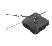 DIKACA Mécanisme D'horloge à Rotation Antihoraire Kit D'aiguilles Noir 9301, Moteur à Piles, Pièces de Remplacement en Plastique et Fer pour Horloge Diy, Mouvement à Rebours Silencieux