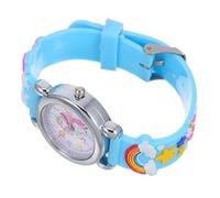 DIKACA Montre Garçon Fille Licorne Silicone Ajustable Montre Bracelet Cartoon pour Garçons et Quartz pour Élèves Anniversaire et