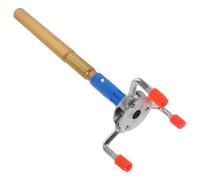 DIKACA Outil D'assemblage du Transducteur en Alliage D'aluminium avec Perche de 14,6 sans Échelle, Extracteur de Tête pour Maintenance des Détecteurs de Fumée à Domicile ou Bureau