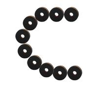 DIKACA Pad de batterie en feutre 10Pcs Accessoire pour cymbales pour drum kits coussin de cymbale pour prévenir les collisions et protéger la cymbale