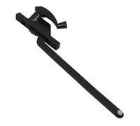 DIKACA Poignée De Fenêtre Verticale Droite En Alliage De Zinc Pour Ouvre-Fenêtre À Battant Manivelle Pour Fenêtre À Battant En Alliage De Zinc Noire