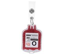 DIKACA Porte Badge Rétractable Infirmière Portable avec Clip Solide Support Carte Identité et Compact Adapté pour et Scolaires