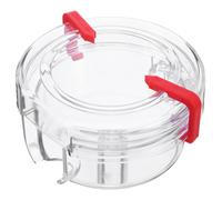 DIKACA Pressure Gauge Cover Transparent Round Protector Weather-resistant Regulator Gauge Guard For Outdoor Industrial Use