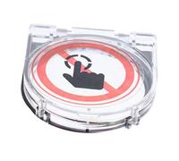 DIKACA Protection Bouton Dalimentation Ordinateur Couvercle Plastique Antichoc Pression Accidentelle pour Bouton Poussoir Ordinateur Ascenseur Lave Linge et Lave