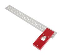 DIKACA Règle de Positionnement Ajustable pour Menuiserie 30 Cm, Outil de Mesure Linéaire en Matériau Fiable pour Traçage Précis et Perçage, Équerre de Travail du Bois Professionnelle,