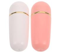 DIKACA Roller Visage Anti-sébum en Pierre 2pcs, Outil de Soin Portable et Doux pour Peau Sensible, Contrôle du Sébum au Bureau et en Voyage