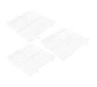 DIKACA Séparateurs de Cage pour Hamster en Treillis Métallique 3 Pièces 28 X 27 CM Panneau de Séparation Intérieur pour Habitat de Petits Animaux Solide et Sécurisé Adapté Cage