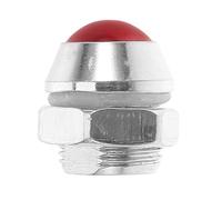 DIKACA Soupape de Pression pour Autocuiseur Soupape de Surpression Compatible Accessoire de Rechange Rouge à Filetage pour Autocuiseur - Pièce de Sécurité pour Contrôle de Pression et