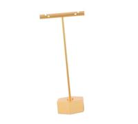 DIKACA Support de Bijoux Métal Stable pour Colliers Bagues et Boucles Oreilles Présentoir de Rangement Suspendu pour Bijoux et Montres Usage Personnel ou Boutique