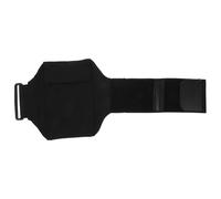 DIKACA Support de Téléphone Jambe Réglable Bande Élastique Noire Pochette Sport Compatible Grands Téléphones Ceinture de Course Résistante pour Running Vélo et Randonnée