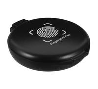 DIKACA Tampon Encreur Portable Rond Mini Rechargeable Rapide Séchage pour Documents Bureau