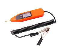 DIKACA Testeur de Circuit Voiture Numérique Compact et Précis Affichage Digital Voltage Outil Diagnostic Fusibles et Lampe Témoin pour Entretien Auto