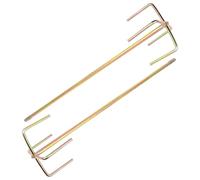 DIKACA Tiges de Mélange pour Perceuse Électrique 2 Pcs, Bâtonnets de Brassage en Alliage, Accessoires pour Peinture, Ciment et Époxy, Outils pour Béton, Usage Professionnel Réutilisable