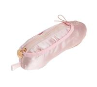 DIKACA Trousse de Maquillage et Organisateur Multifonction Tissu Trousse à Crayons des Chaussures de Ballet pour Femmes et Filles pour Danseurs Voyage et Rangement de Petits Objets