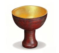 DIKACA Ustensile sacrificiel Coupe Saint Graal en Résine, Décoration religieuse rétro, solide et facile à placer, pour cérémonies religieuses et sacrifices familiaux