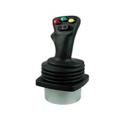 DIKAMAN Joystick, Poignée de véhicule machine construction multi-s Hall, poignée pelle rotative modifiée, manette commande à bascule(Output 0.5-4.5V)