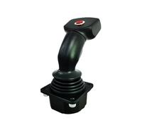 DIKAMAN Joystick, SMC60A-1 Poignée de machine d'ingénierie Joystick industriel, levier commande principal à bascule 2 s 1 bouton(Power supply 5V output RS232)
