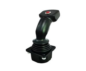 DIKAMAN Joystick, SMC60A-1 Poignée de machine d'ingénierie Joystick industriel, levier commande principal à bascule 2 s 1 bouton(Power supply 5V output RS232)