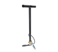 DIKAMAN Mini Bouteille de plongée, Pompe Haute Pression en Acier Inoxydable 30MPA 4500psi 40MPA 6000psi Manuelle À Trois Étages pour l'exploration sous-Marine et Le Sauvetage(Zwart)