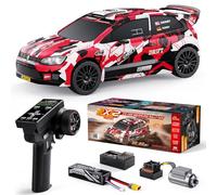DIKAVEY Voiture radiocommandée brushless 1/12 pour Adultes， Buggy radiocommandé Rapide （jusqu'à 80 km/h）， Tout-Terrain， Camion radiocommandé 4x4 avec Batterie 3S