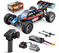 DIKAVEY Voiture RC Brushless 1/12, Buggy Télécommandé 42 MPH, Tout-Terrain 4x4, Truck RC Offroad avec Batterie 3S
