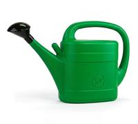 DIKEL Arrosoir de 10 l avec douchette amovible - Arrosoir de jardin robuste en plastique - Arrosoir avec échelle en litres pour jardin et maison - Idéal pour arroser les fleurs et l'entretien des