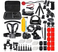 DIKER Kit d'Accessoire pour Camera Sport 70-en-1, Compatible avec GoPro Hero 13 12 11 10 9 8 Black, AKASO, DJI Osmo Action Cam, Insta360, Campark, SJCAM