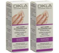 DIKLA Vernis à ongles anti-âge À Ongles New 2x12 ml