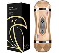 - DìḷĐò Gode Péņę Masturbateur Masculin Süccîoņ Electrique Masturbation Homme Va Et Vient Main Libre Stimulation Pour de Masturbation Masculine